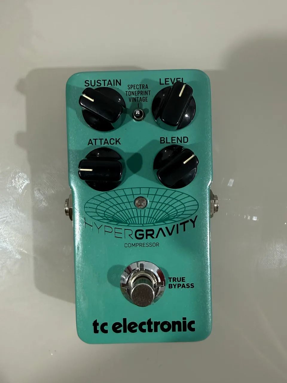 Pedal De Efeito Tc Eletronic Hypergravity Compressor Verde - Foto 2