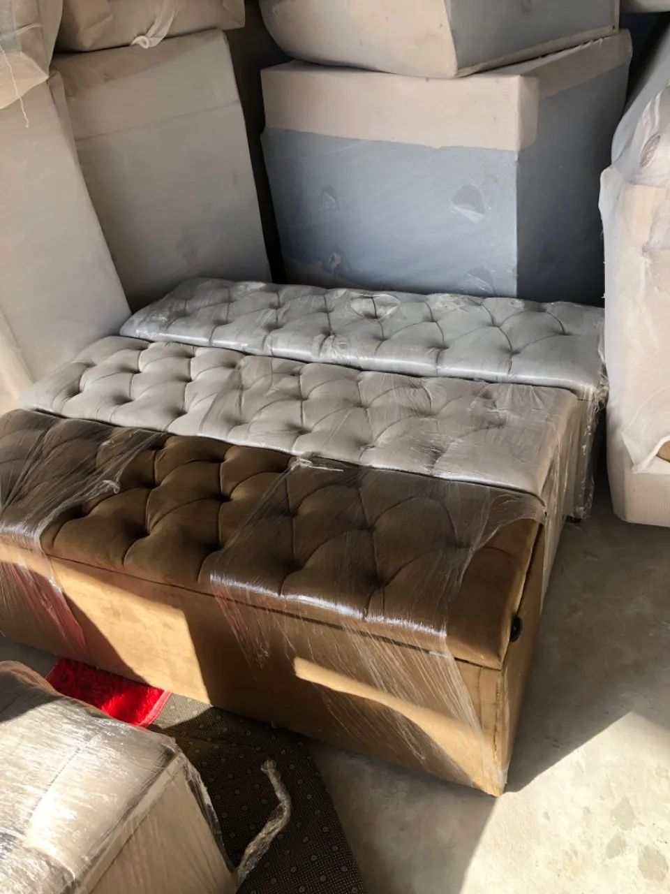 Puff baú promoção relâmpago 