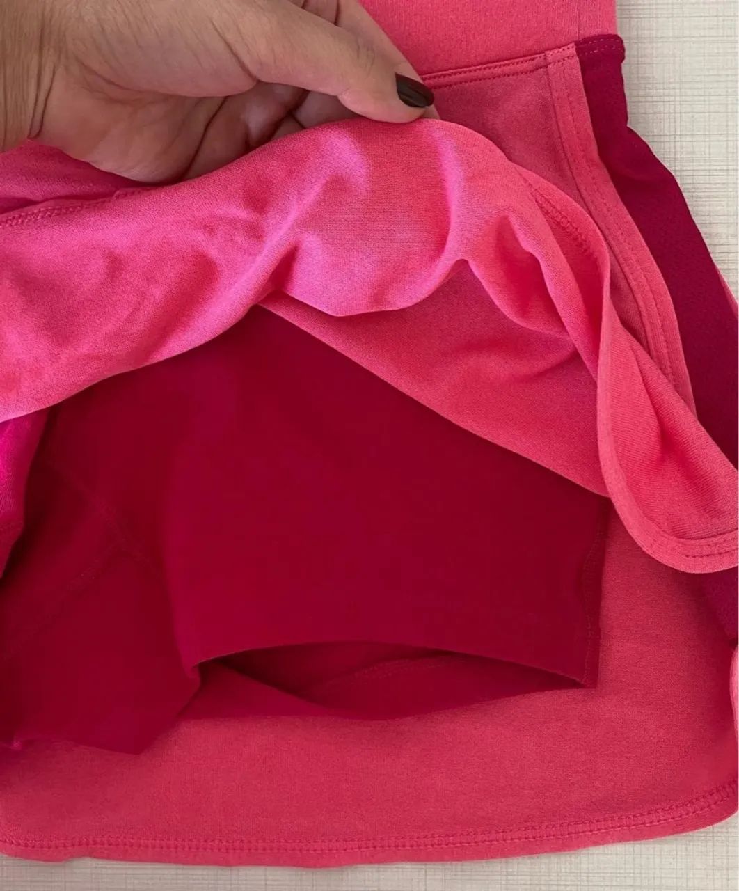 Short Saia Rosa Nike Original - Foto 4
