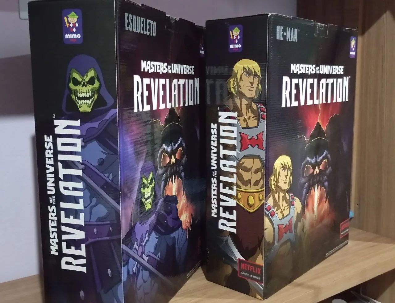 Esqueleto e He-Man Revelation 45cm - Foto 2