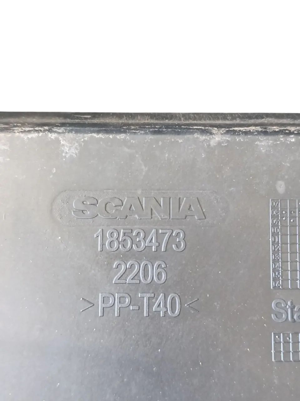 Carcaça Duto Ar Condicionado Scania Pgr Serie 5 1853473 - Foto 3