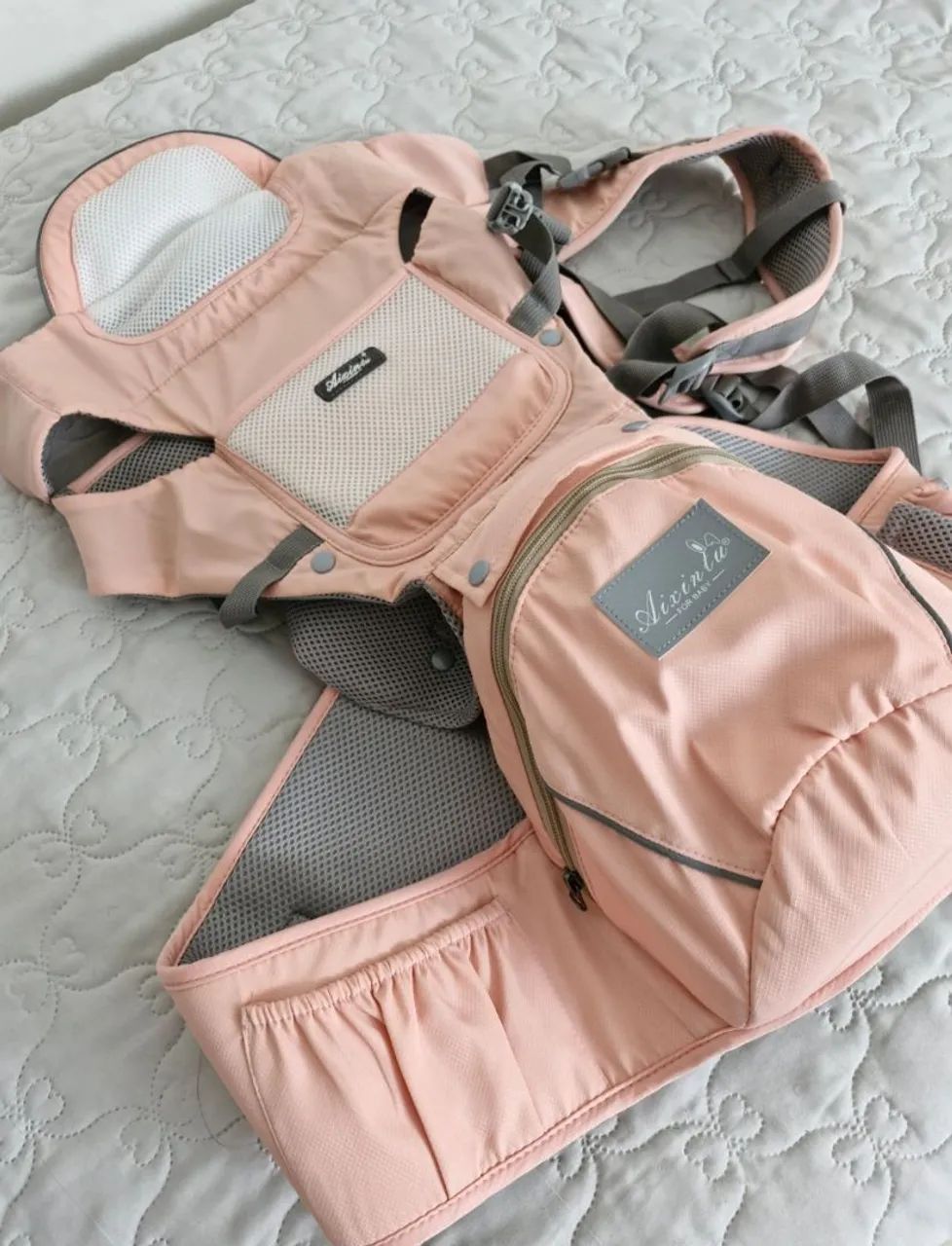 Canguru Ergonômico Rosa 