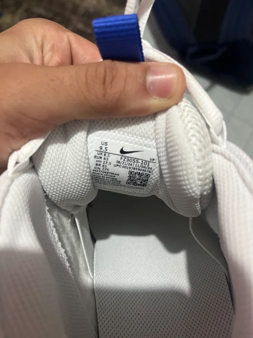 AIR MAX UPTEMPO BLUE ROYAL - Foto 2