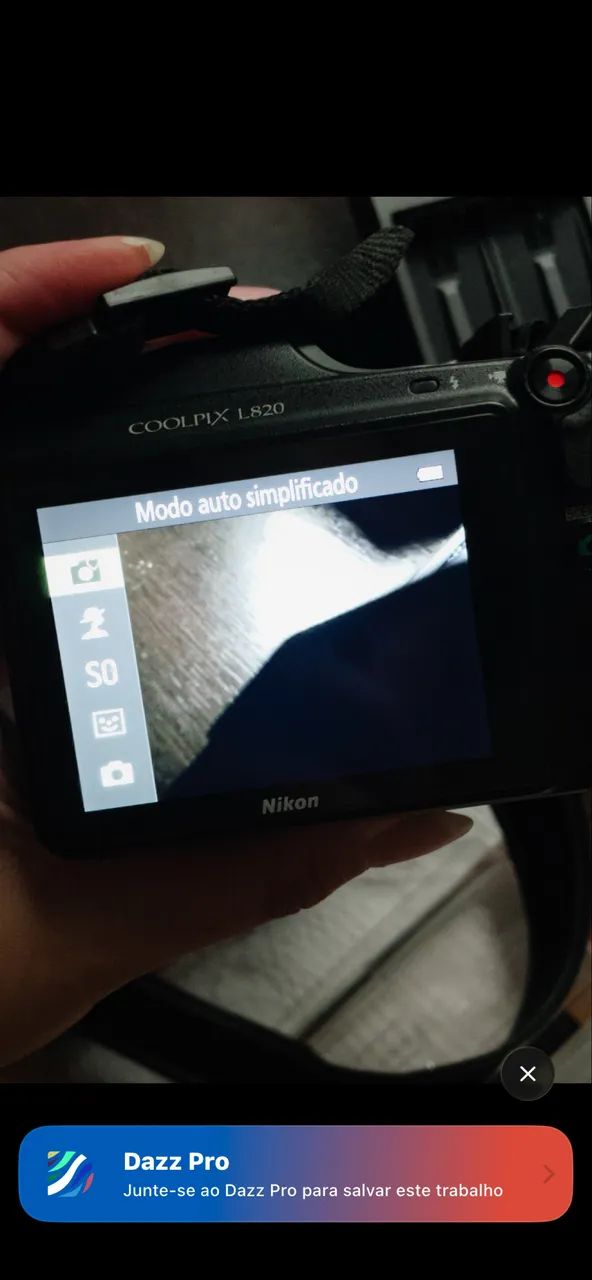 Câmera Semi-profissional Nikon L820 + Pilha e carregador Duracell + Cartão SD 8gb - Foto 2