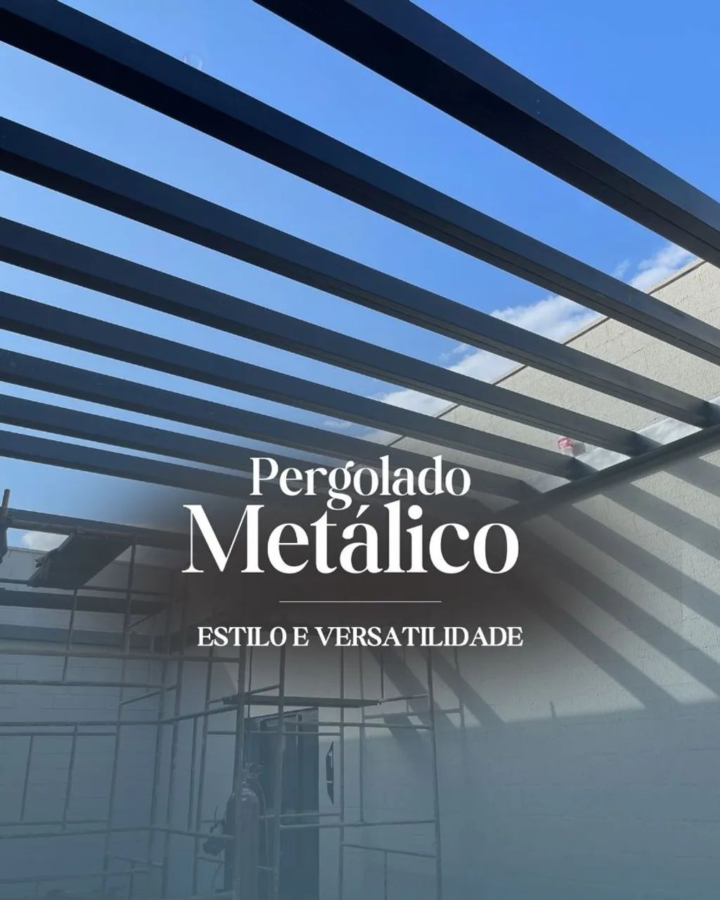Pergolado Metálico 
