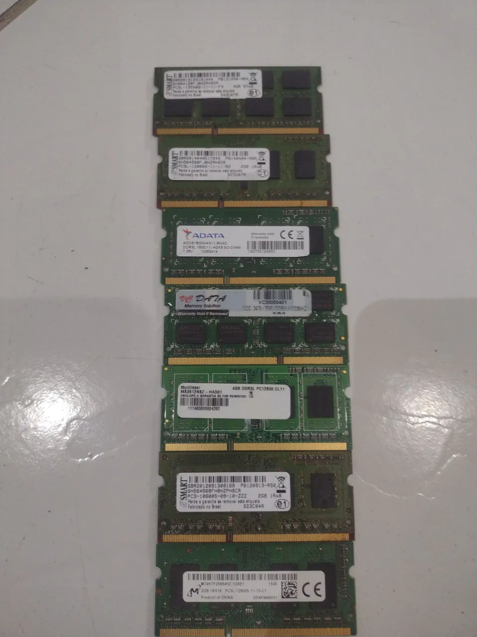 Memórias RAM DDR3 2GB -