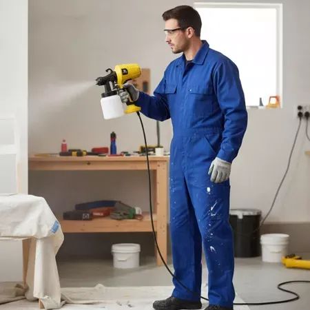 Descrição do produto Pistola Pulverizadora de Tinta Elétrica Paint Epsilon - Potência, Pre - Foto 2