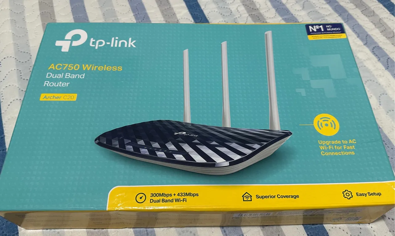 Roteador Wireless TP-Link AC750 Archer C20
