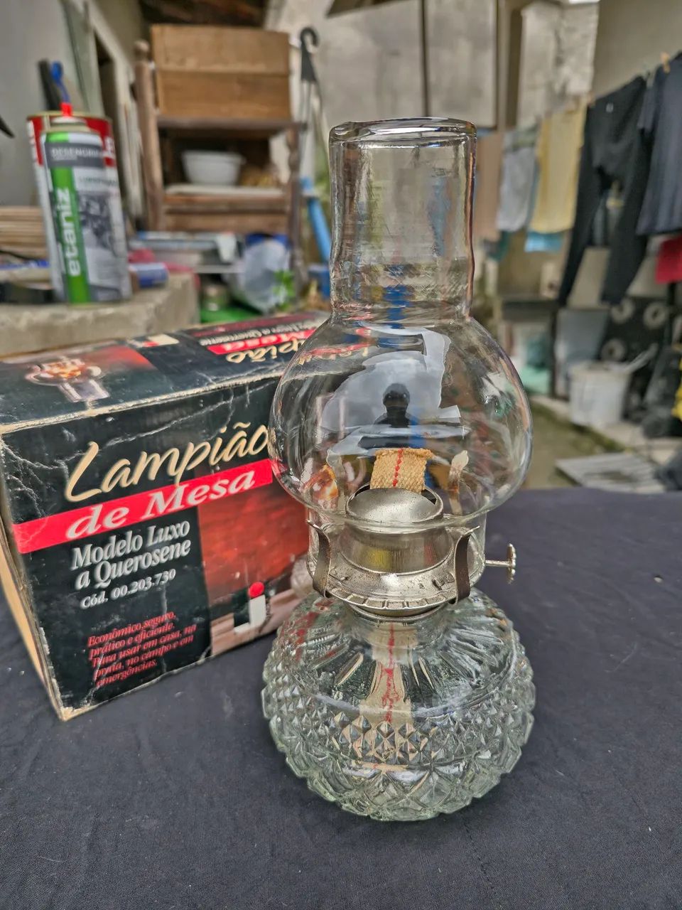 Table Lamp - Luxury Kerosene Model (Rare and Antique)

