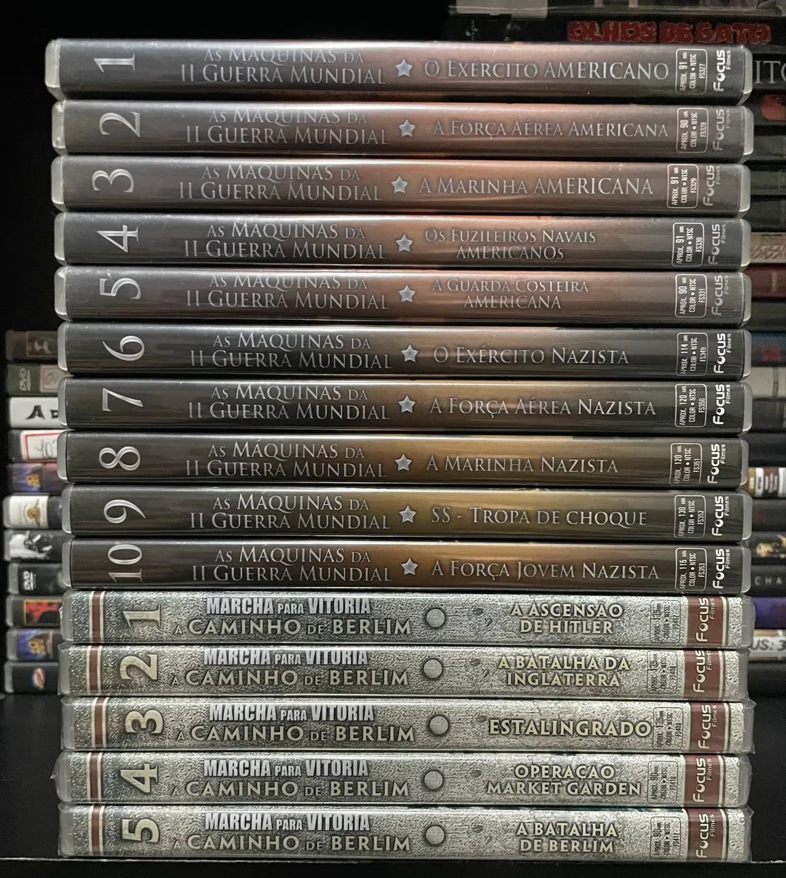 DVD Documentário Máquinas da Segunda guerra + Marcha para Vitória
