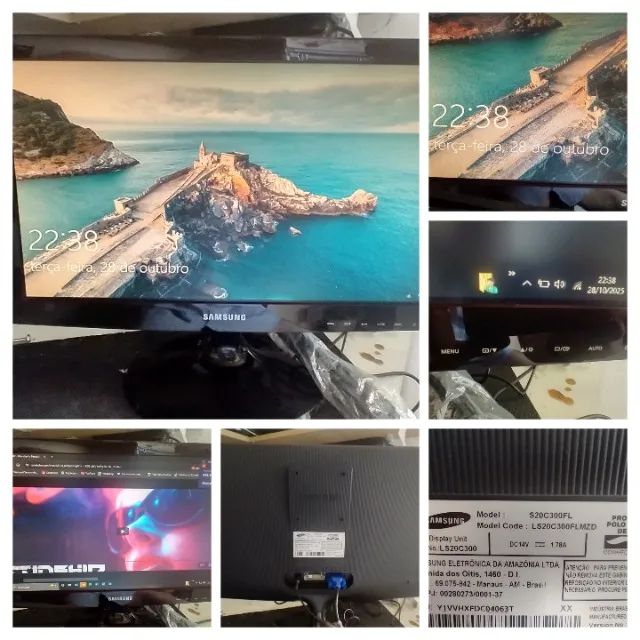 Monitor LED 19,5 pol. Samsung S20C300FL 1600 x 900