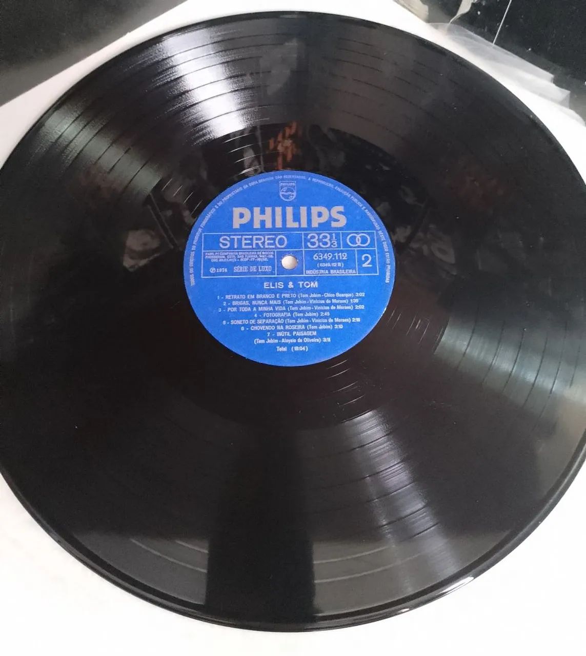 Elis & Tom 1974 LP vinil  - Foto 4