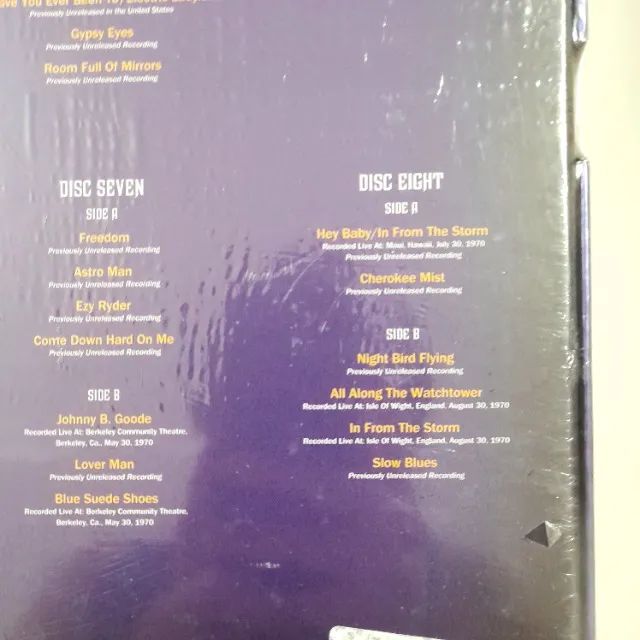 Vinil The Jimi Hendrix Experience - Box Com 8 LPs De 180g - Foto 5