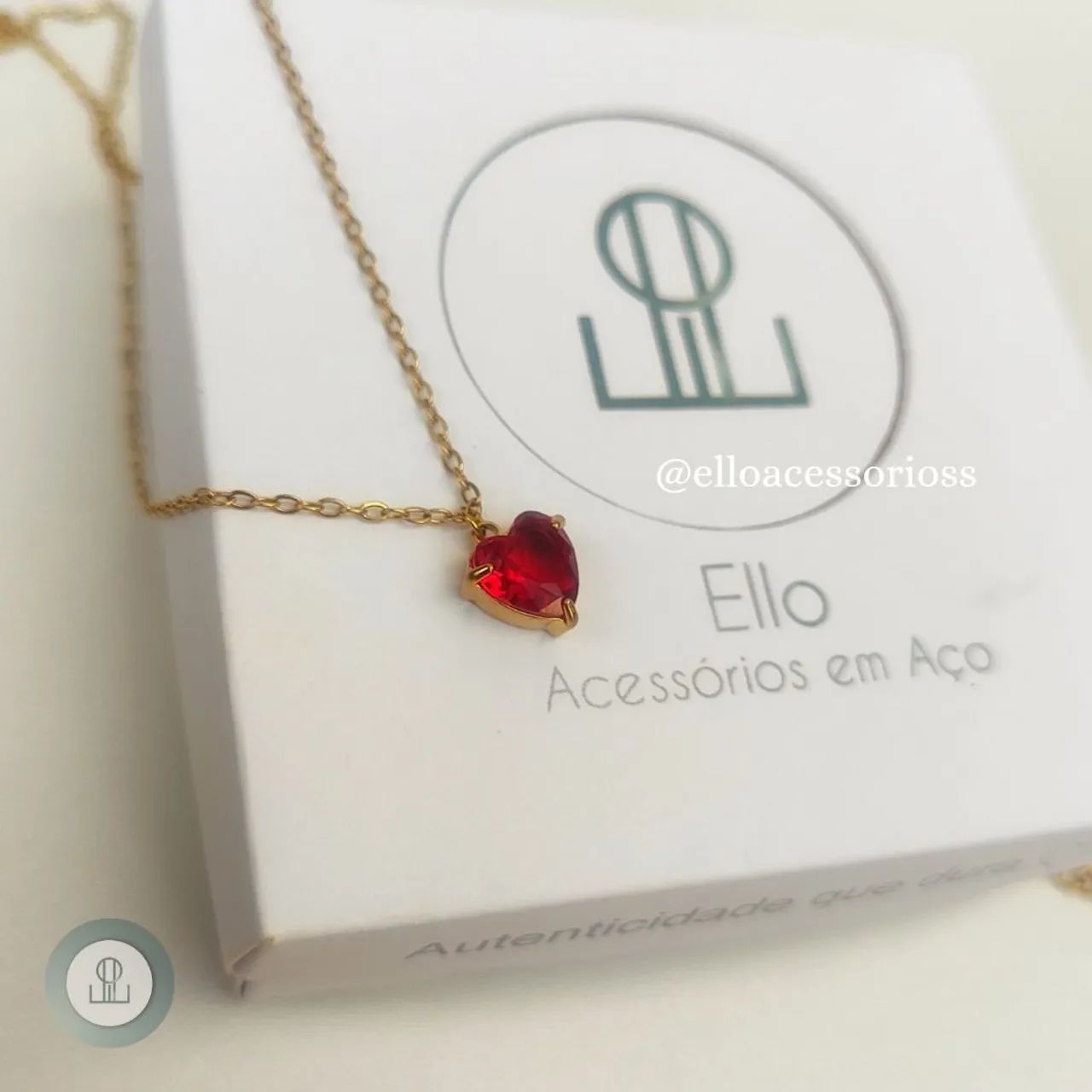 Colar Feminino Amor Escarlate  - Foto 4