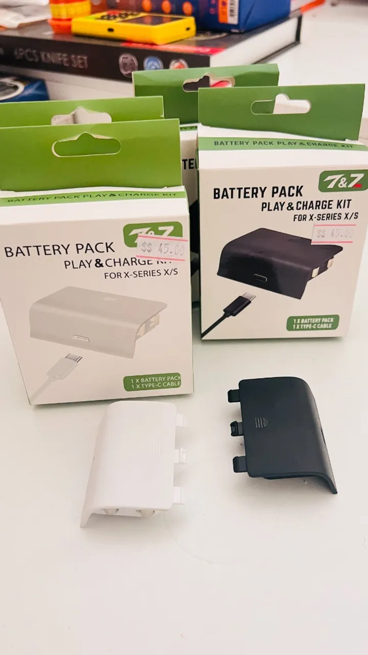 Bateria + Cabo para controle Xbox Series X - S
