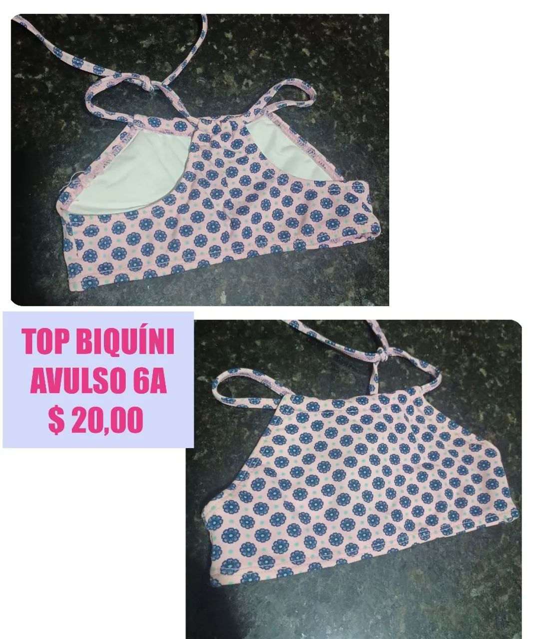 Camisetas Estampadas , short djeans , biquini infantil - Foto 2