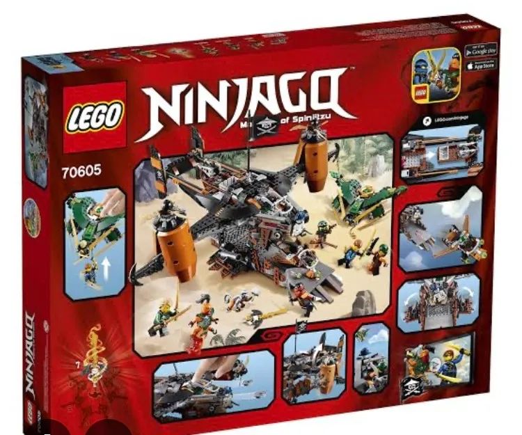 Lego Ninjago 70605 - Misfortune's Keep - Novo - Hobbies e coleções