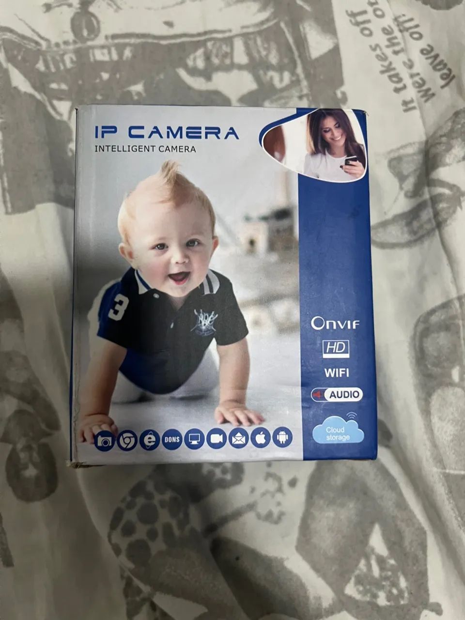 Câmera IP Inteligente - Monitoramento Residencial- nova