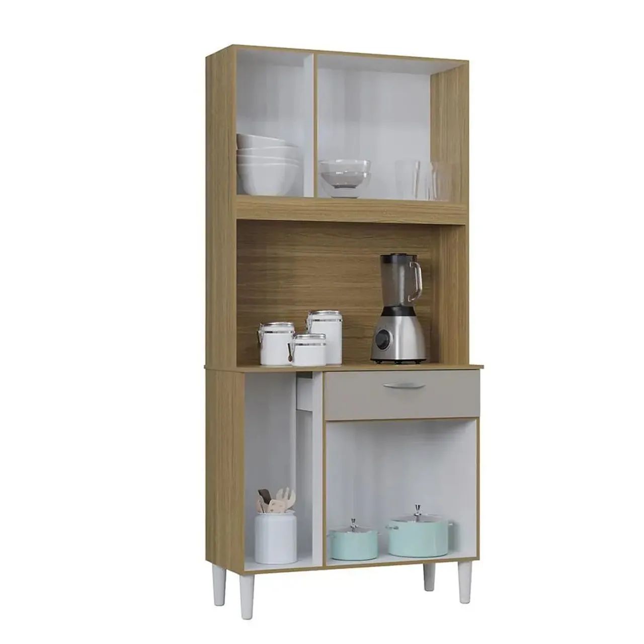 Armário de Cozinha Compacto Com ENTREGA E MONTAGEM GRÁTIS  - Foto 3