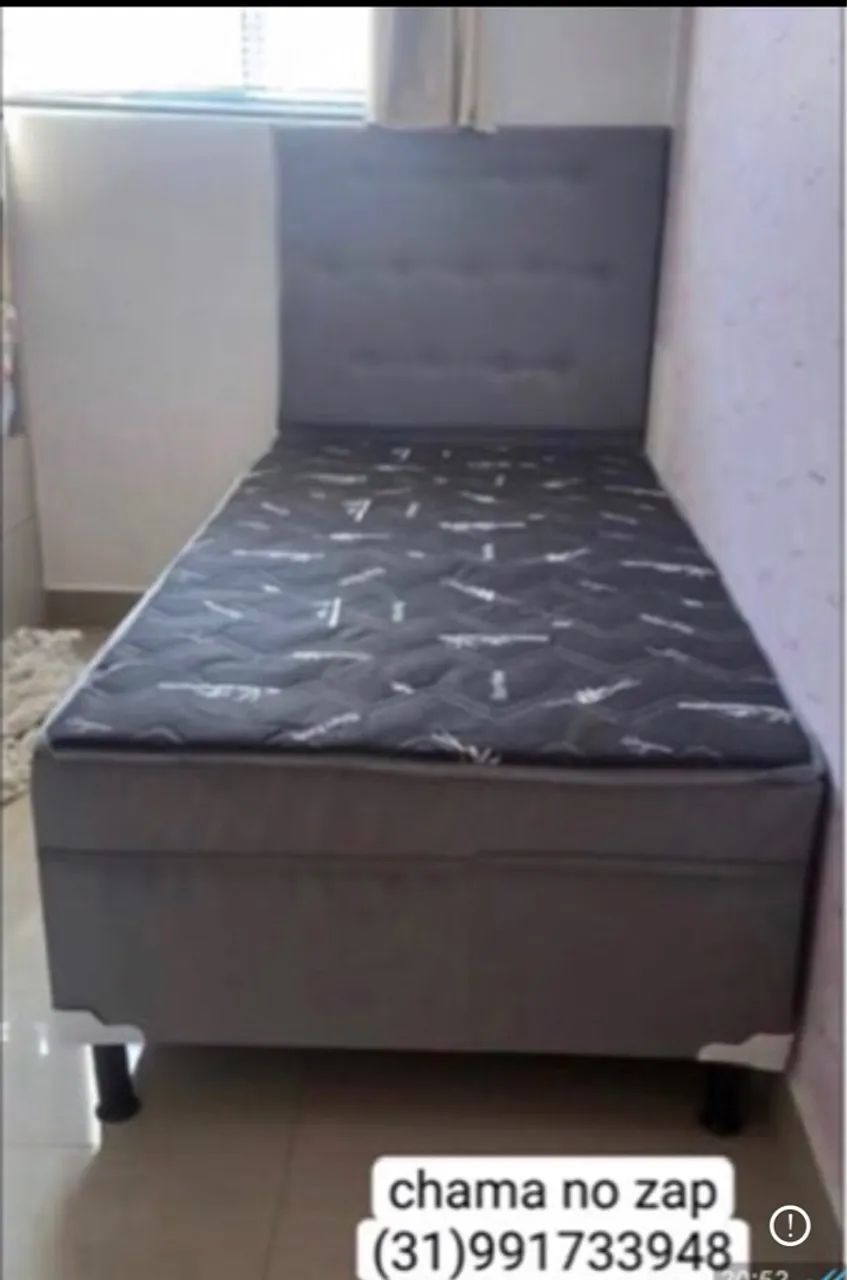 Cama Box Solteiro Conforto e Qualidade - Foto 2