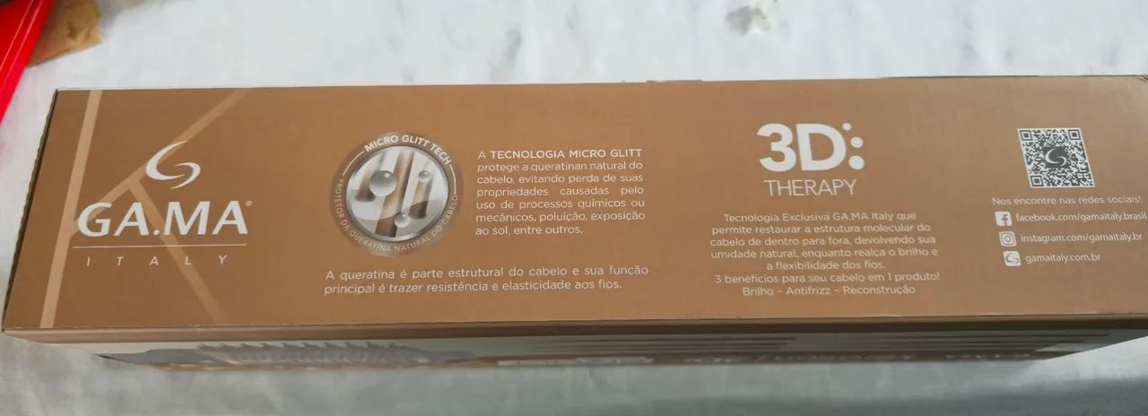 Escova secadora modeladora Gamma 3D keration bivolt - Foto 4