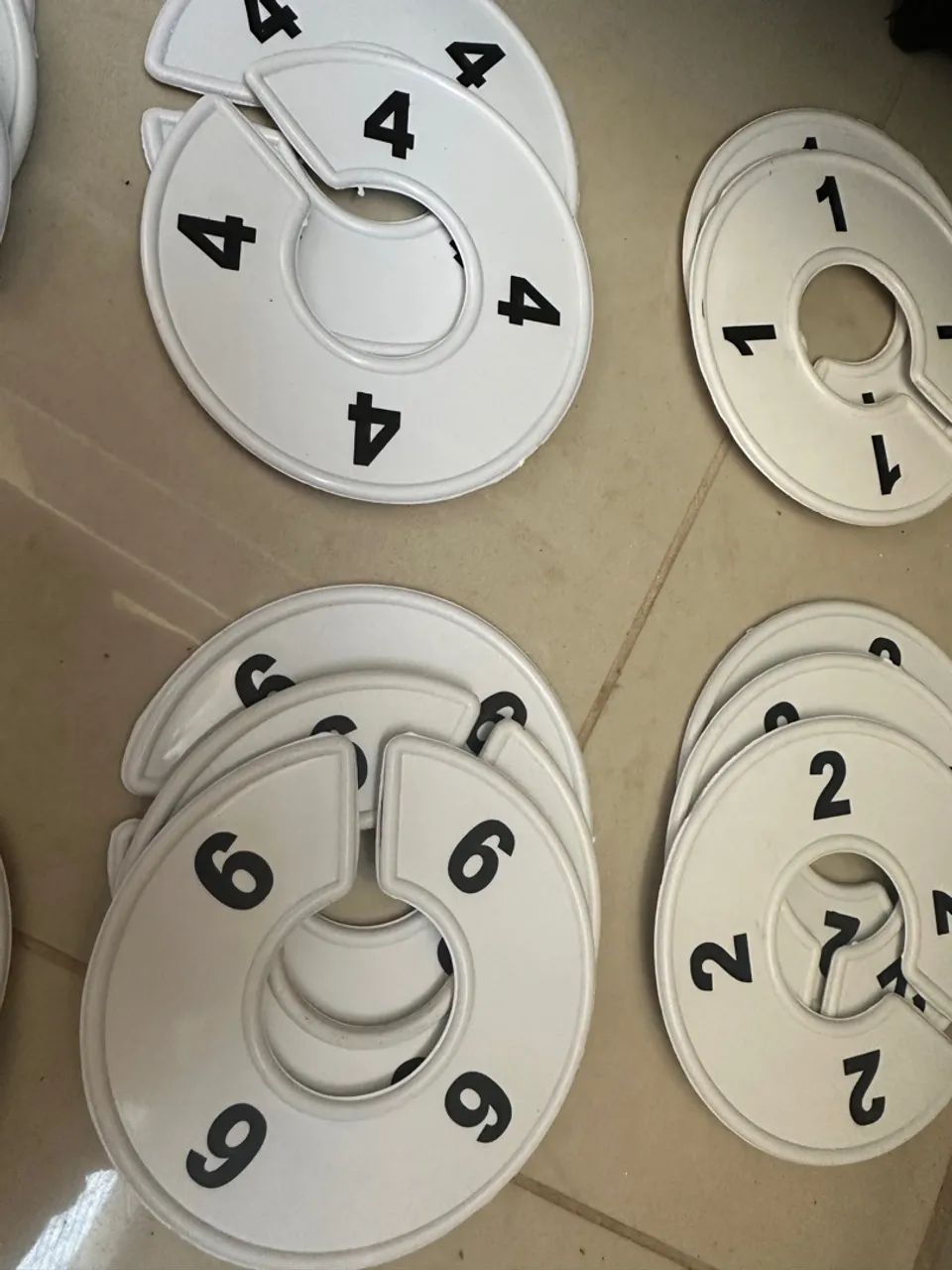 Divisórias de Cabide Numéricas - Foto 4