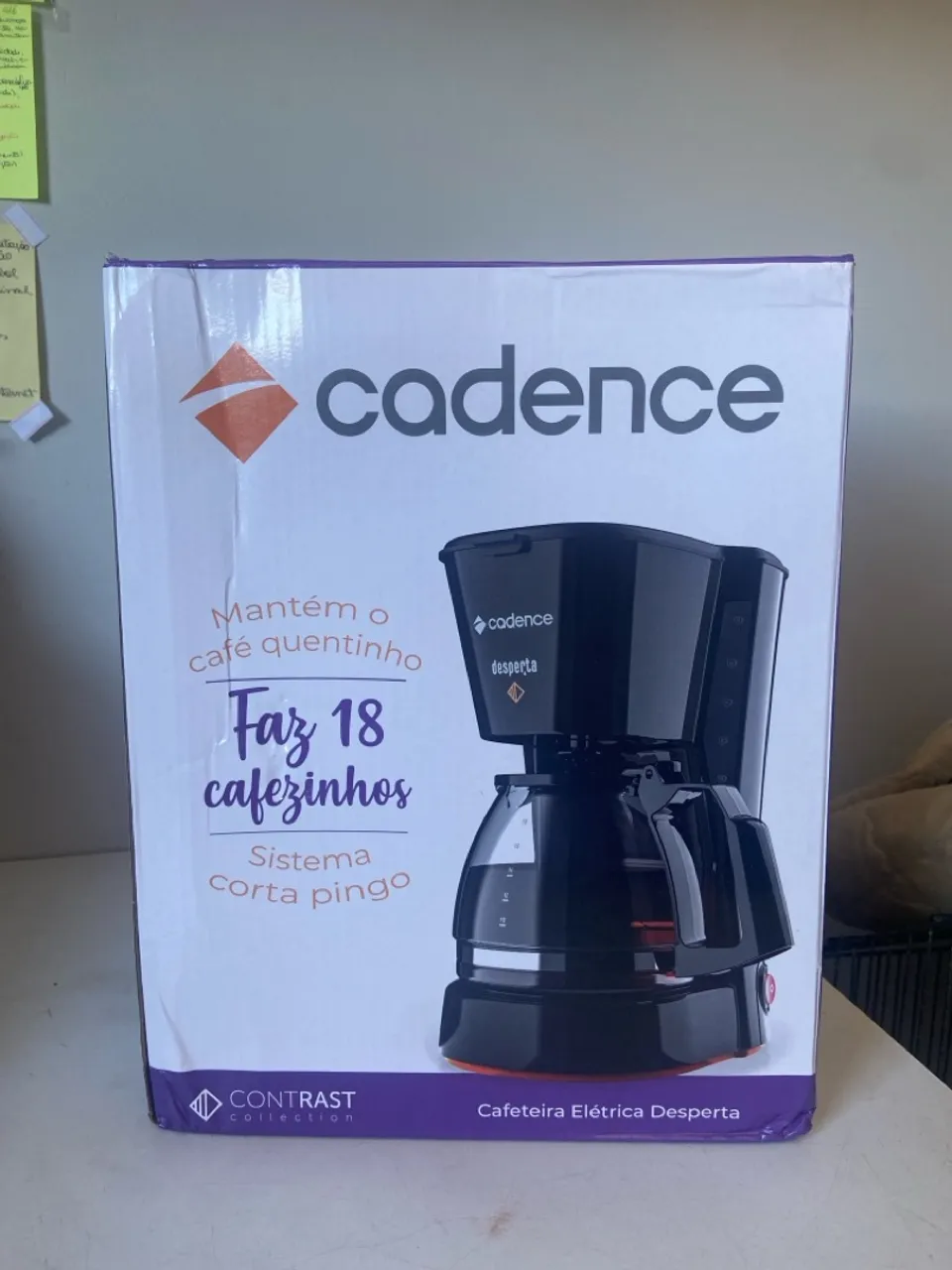 Cafeteira Elétrica Desperta Cadence NOVA E LACRADA
