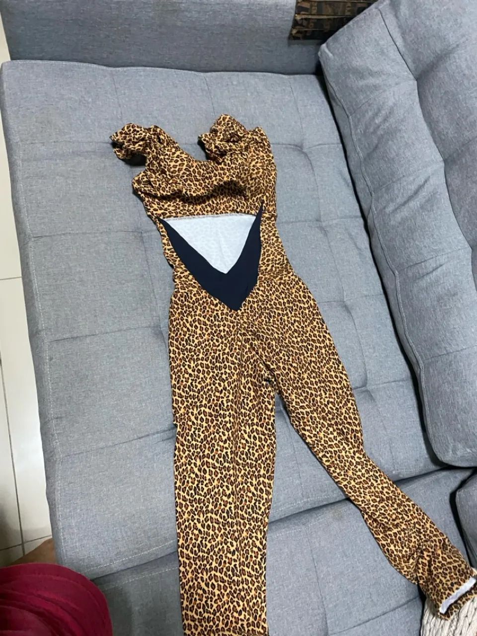 Macacão Fitness com Estampa de Leopardo - Foto 3