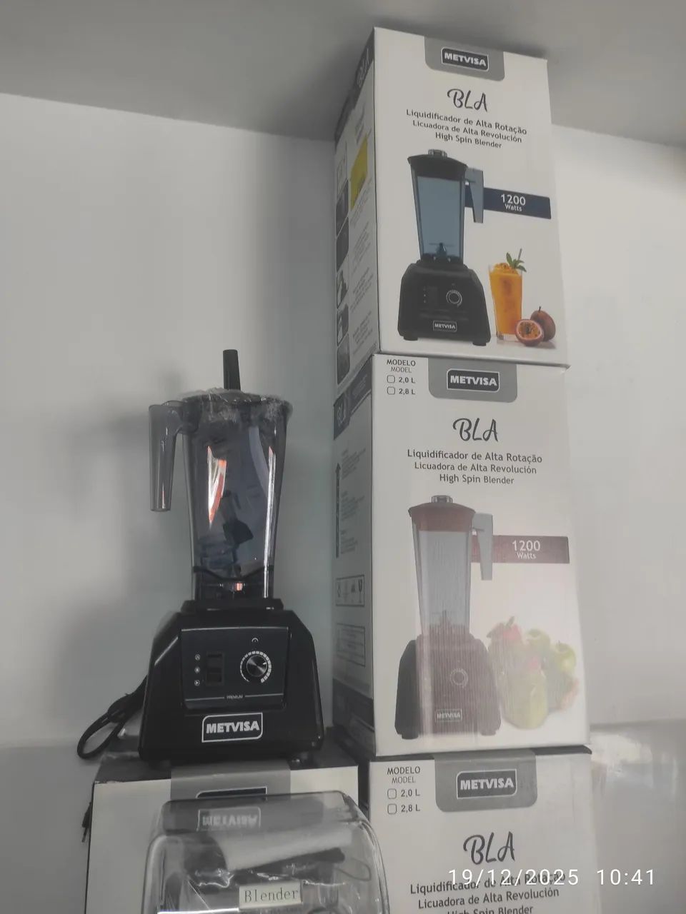 Bh liquidificador industrial blender para suco 