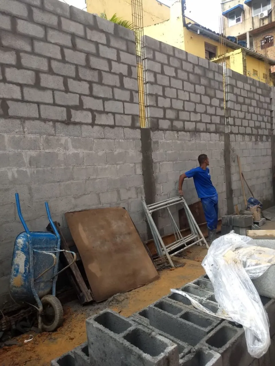 Blocos de concreto para construção