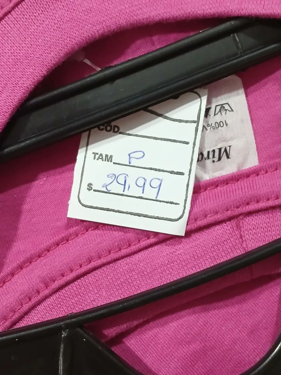 Camisas Maculina d Haleryquinn rosa - Foto 4
