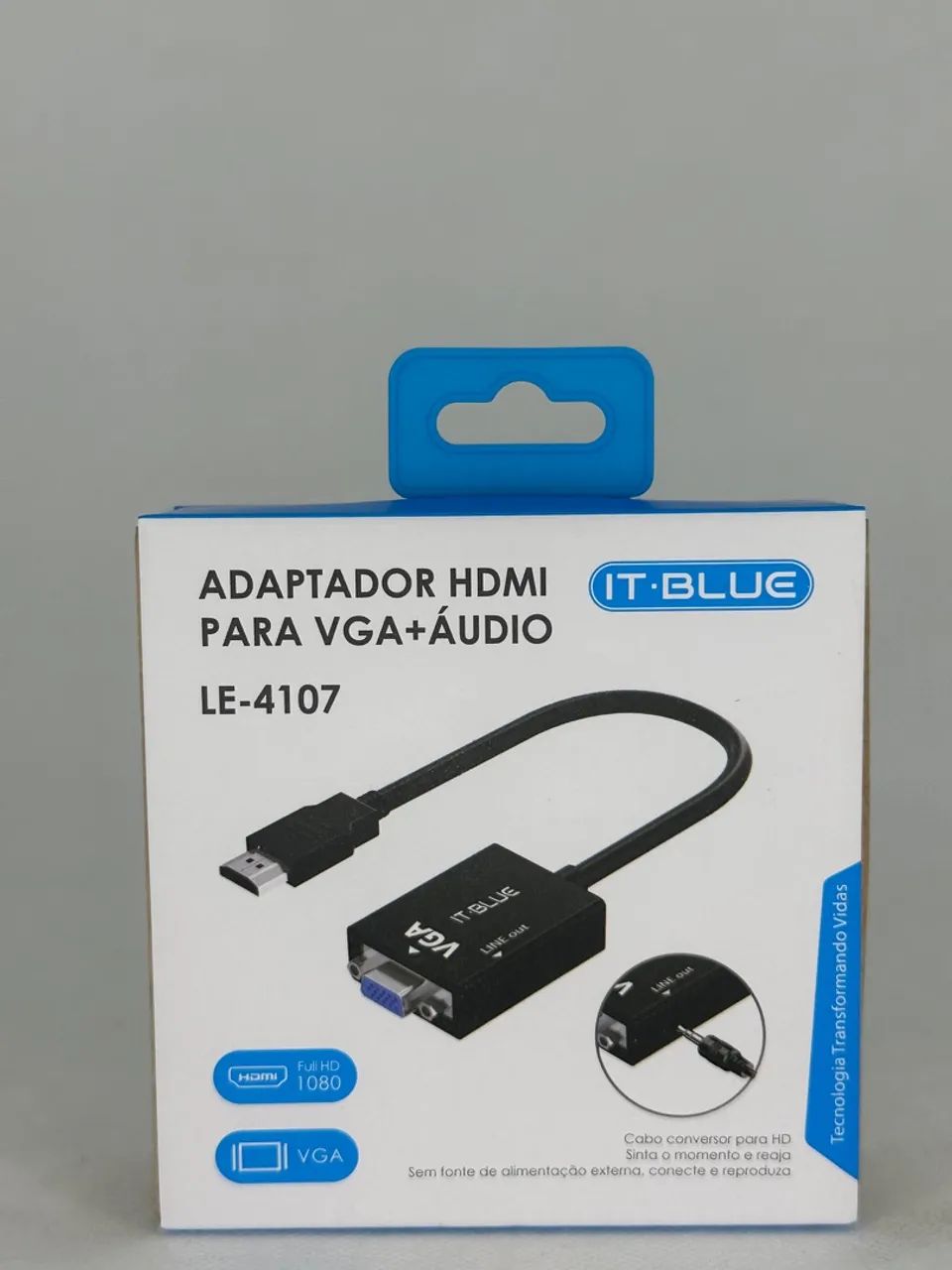 Cabo conversor vga para hdmi  Itblue 