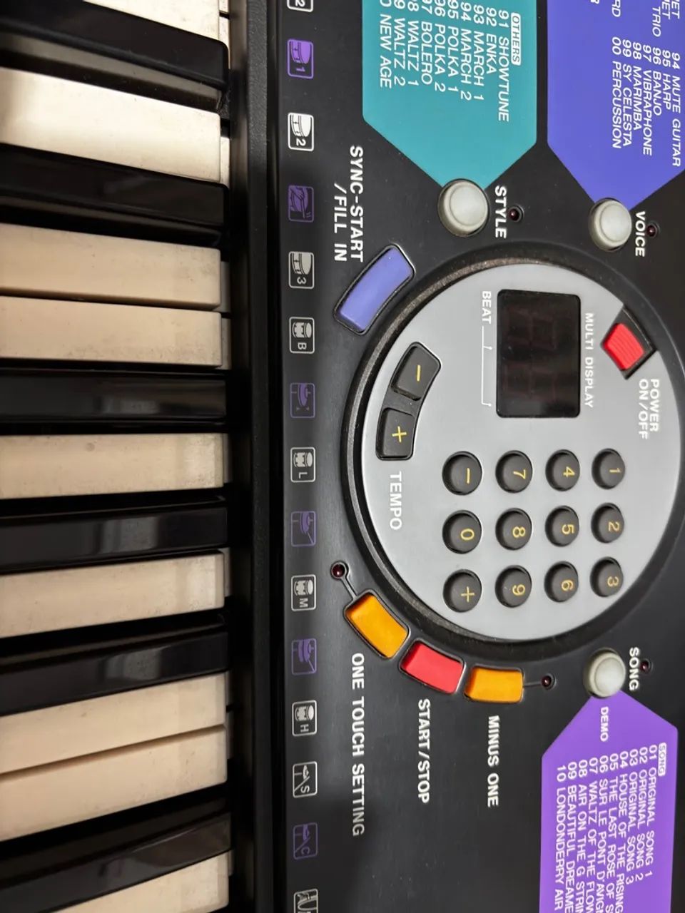 Teclado Yamaha PSR77 - Foto 2