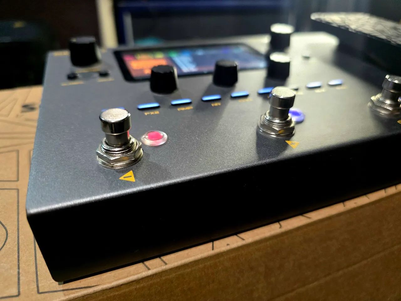 pedaleira sonicake matribox 2 /ñ fender epiphone prs esp ibanez suhr gibson - Foto 4