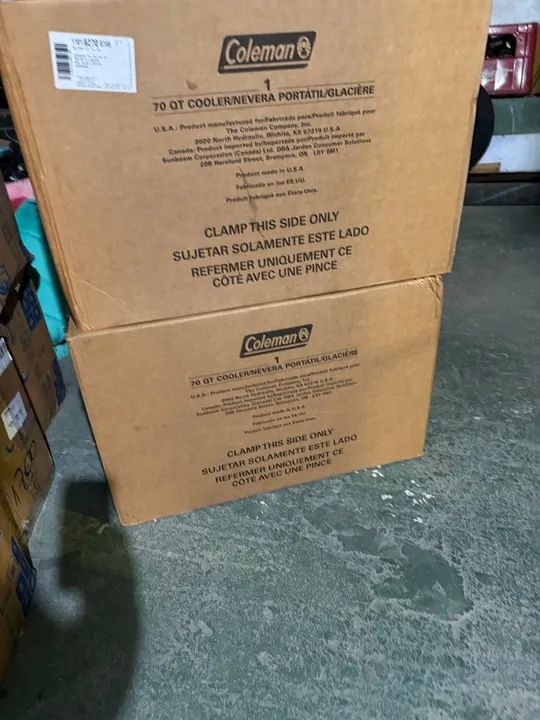 Caixa térmica Coleman 66,2L lacrada - Foto 6