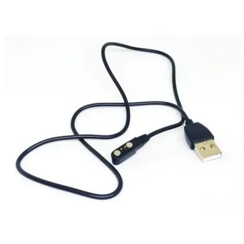 Cabo Carregador Para Relogio Smartwatch Magnético 2 Pinos P70 / P80 - Foto 4