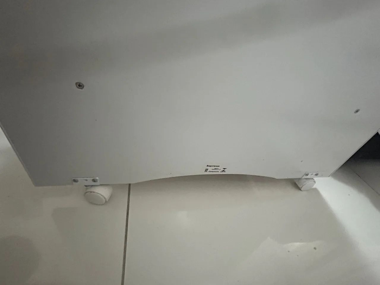 Berço de bebê branco em ótimo estado - Foto 5