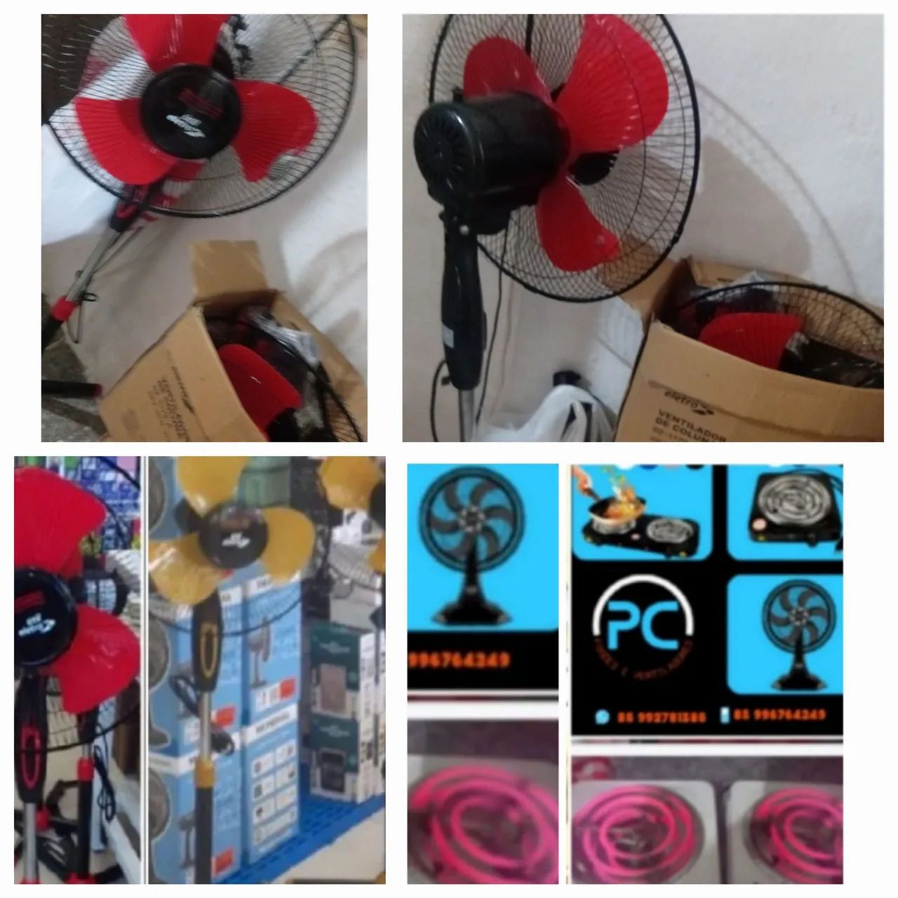 Ventilador de coluna 40cms NOVOS GARANTIA 1 ANO