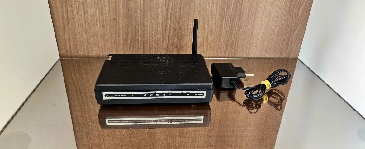 Roteador de Internet - Marca DLink