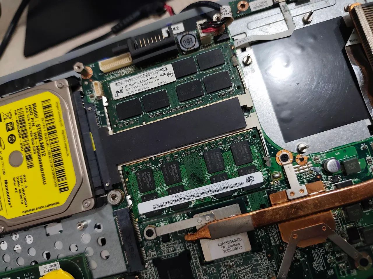 Memória RAM 2x2GB 4GB DDR2 Notebook