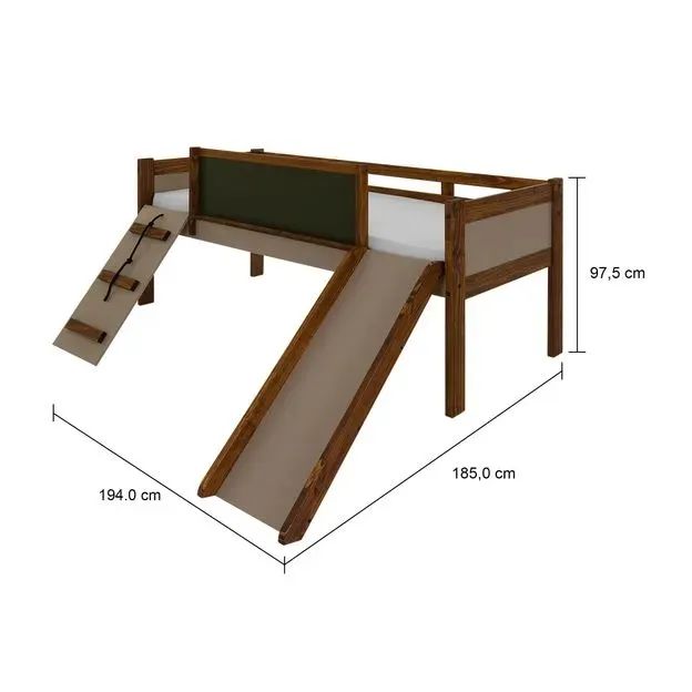 Cama com escorregador Tok&Stok  - Foto 4