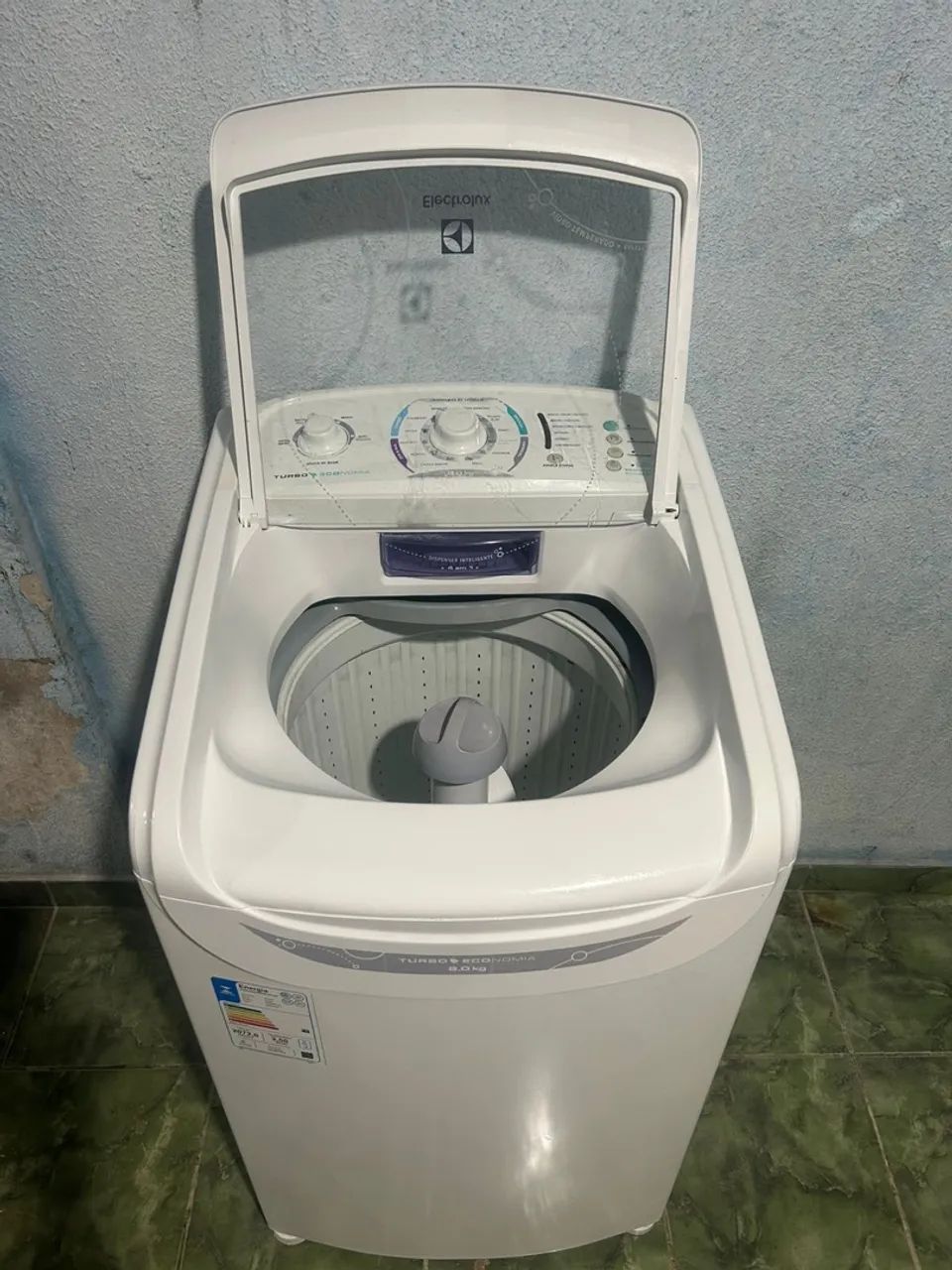 Máquina de Lavar Roupa Electrolux 8kg Turbo Econômica