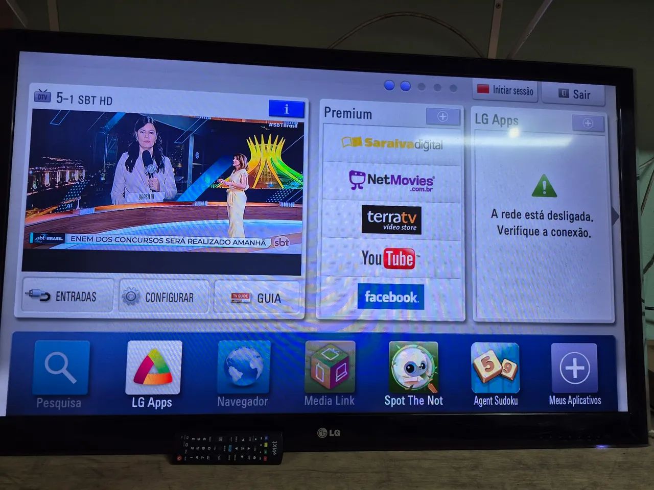 LG 47-inch LED digital TV with HDMI USB audio and video64168598130561124