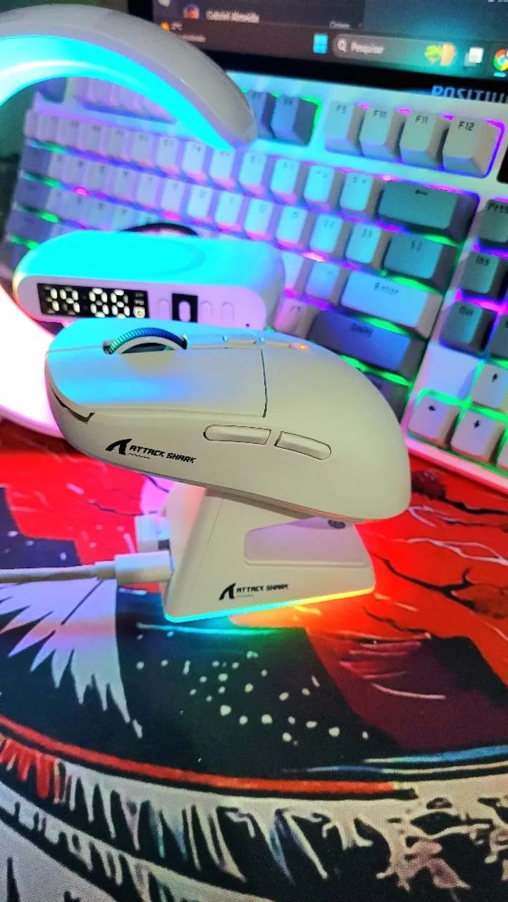 Mouse Gamer Attack Shark - X6 SEM FIO!!