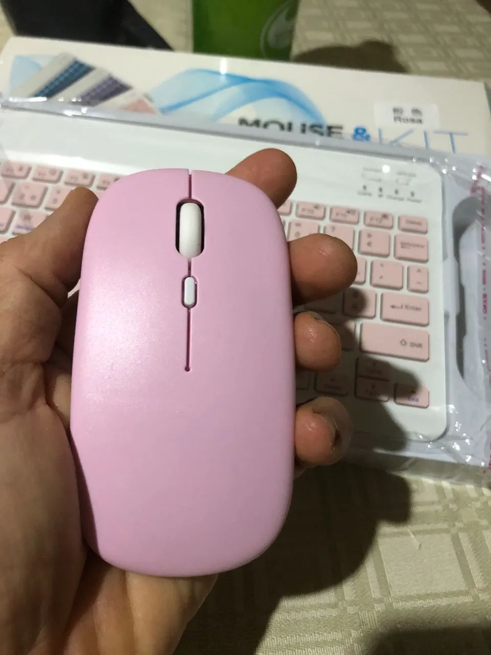 Kit Teclado e Mouse Sem Fio - Recarregável - 150h de Autonomia Bluetooth - Foto 4