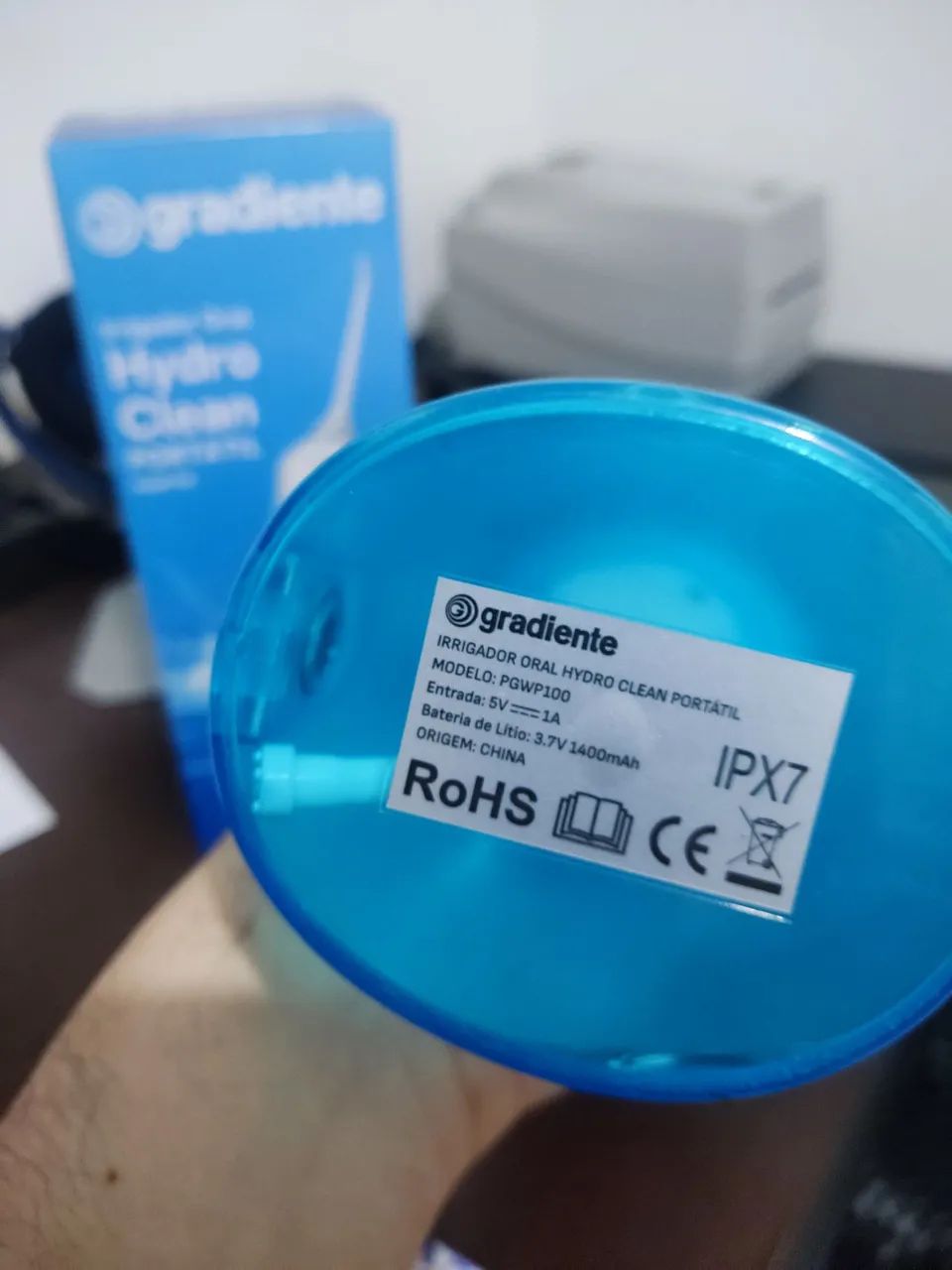 Irrigador oral portátil Gradiente - Foto 2