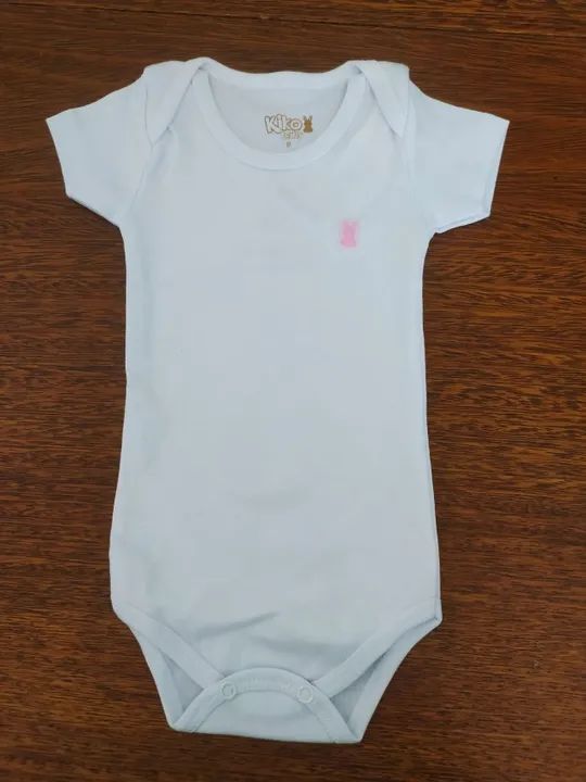 Body Curto Para Recém-nascido Branco