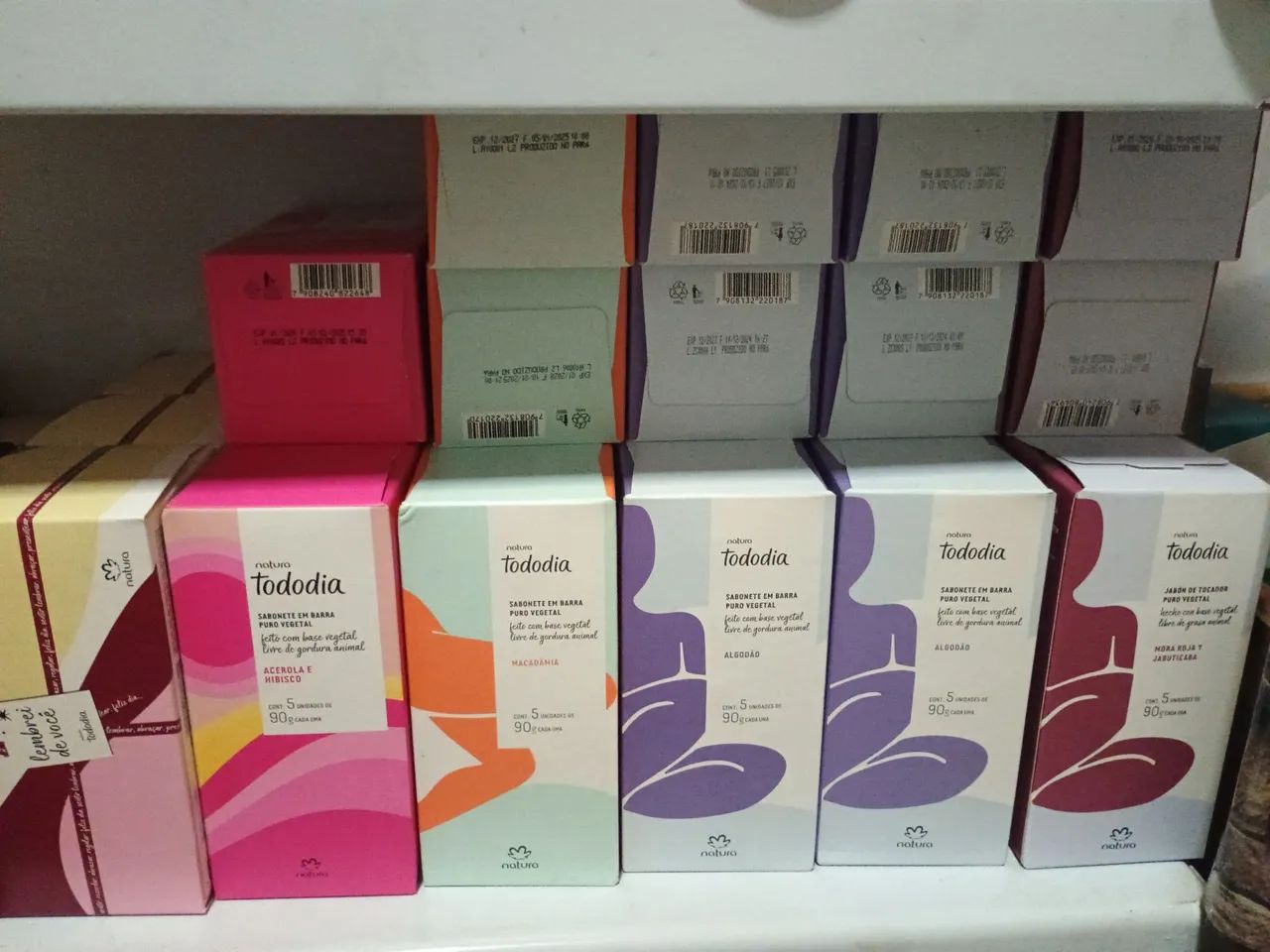 Sabonete em Barra Tododia - 90g - Vários aromas