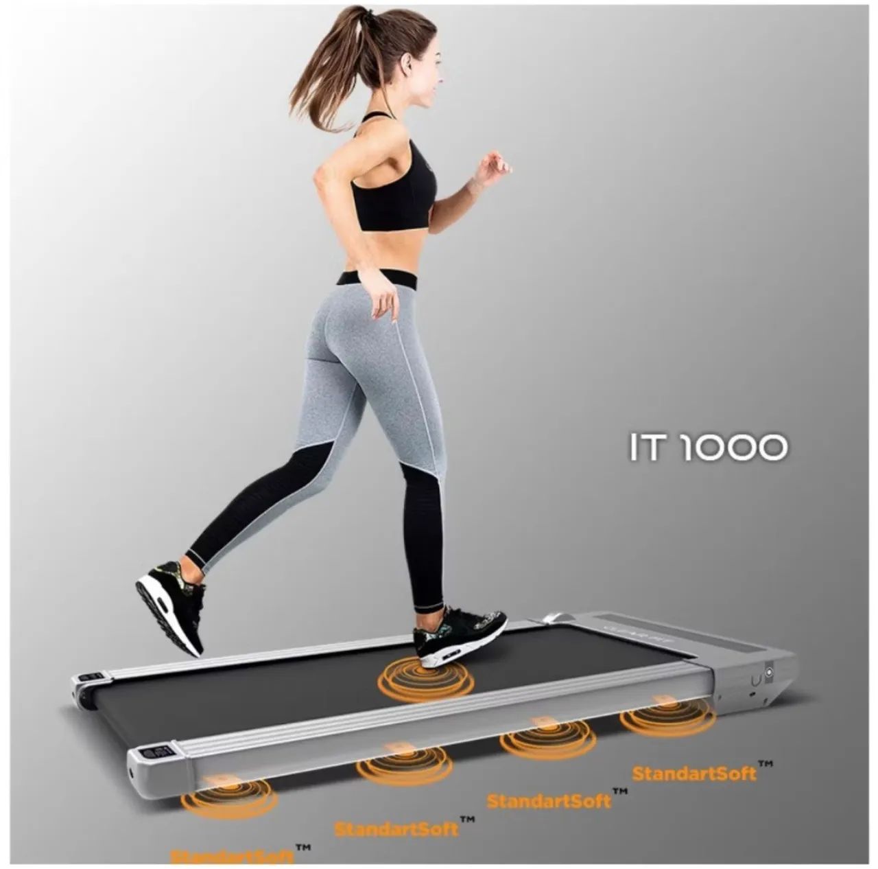 Esteira elétrica portátil  - Foto 5