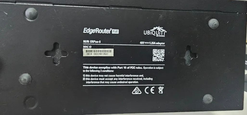Roteador Ubiquiti Edgerouter Er-1264385328518401120
